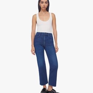 NWT Mother Denim Rambler Zip Ankle Jean Size 26